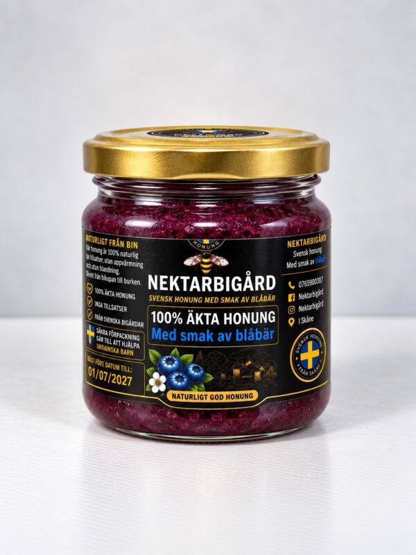 Blueberry honey 250g